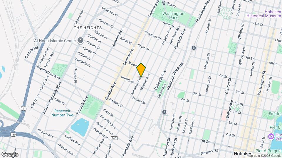 136 Sherman Ave Map and Location Details