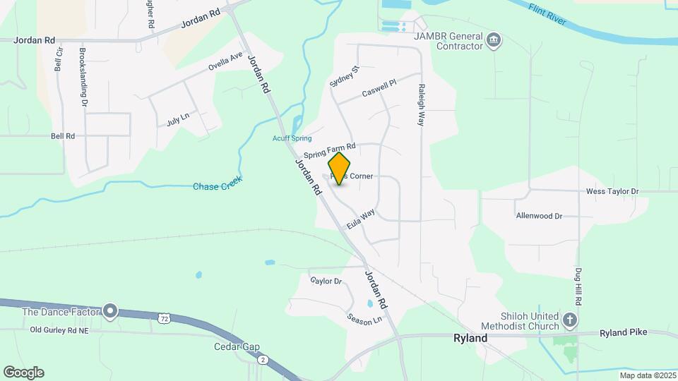 215 Pops Corner Map and Location Details