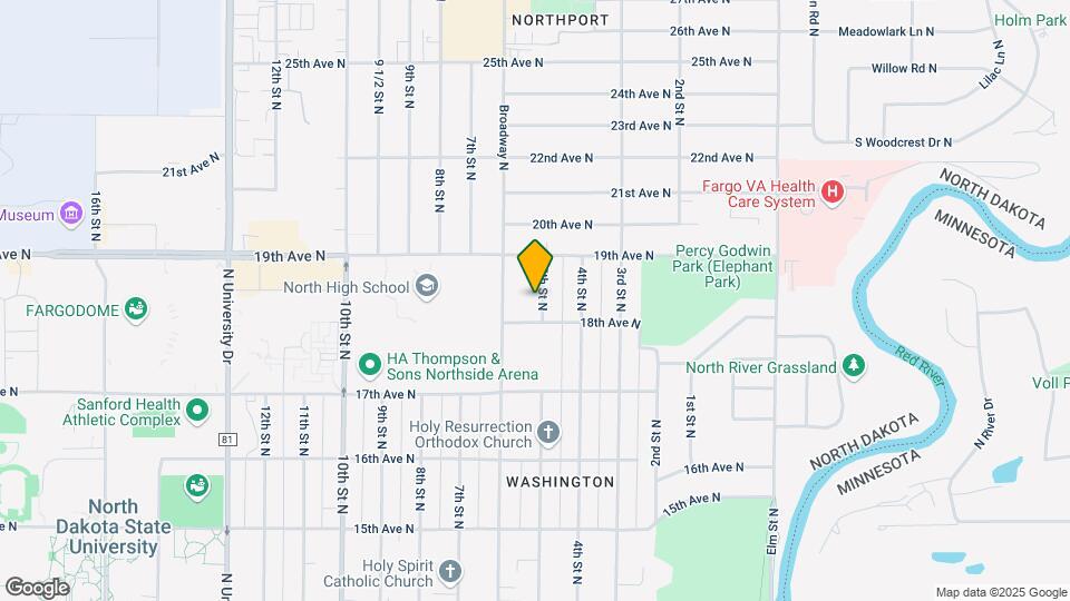 1814 5th St N Map and Location Details