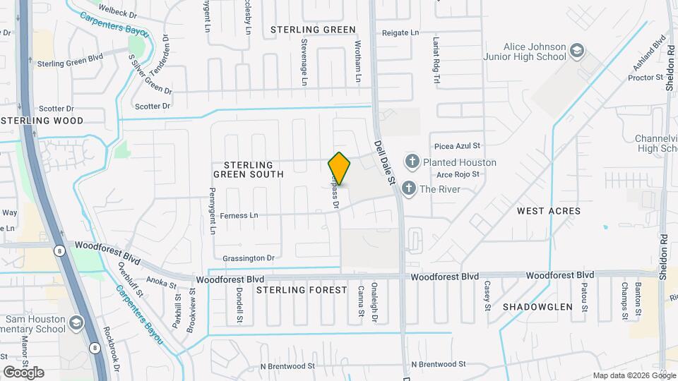 1016 Deerpass Dr Map and Location Details