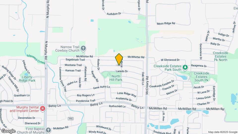 554 Wyoming Dr Map and Location Details