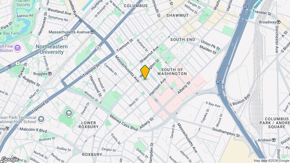 19 E Springfield St Map and Location Details