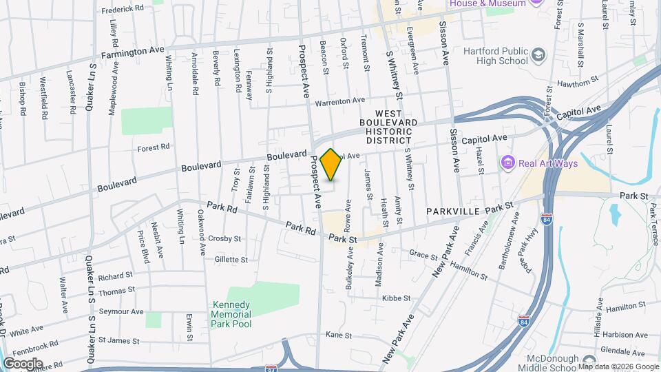 15-17-17 Beacon St Map and Location Details