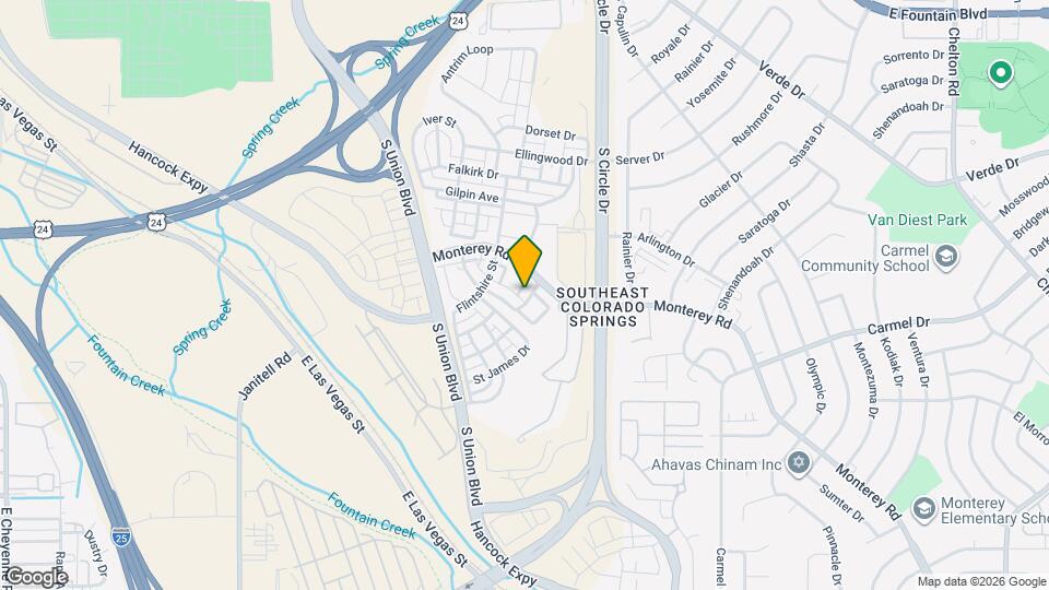 2474 St Paul Dr Map and Location Details