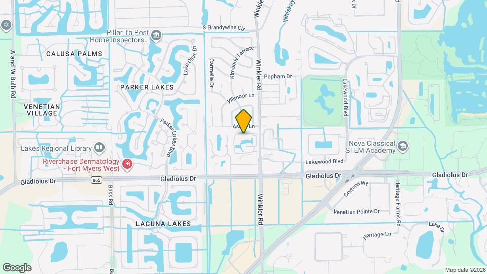 8805 Lateen Ln Map and Location Details
