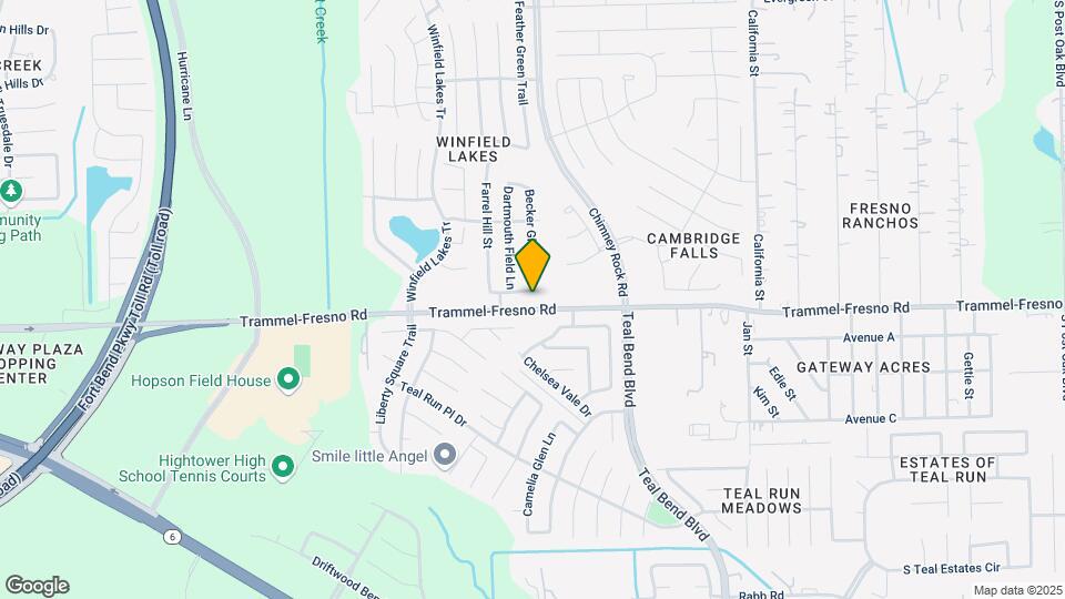 2307 Emory Knoll Dr Map and Location Details