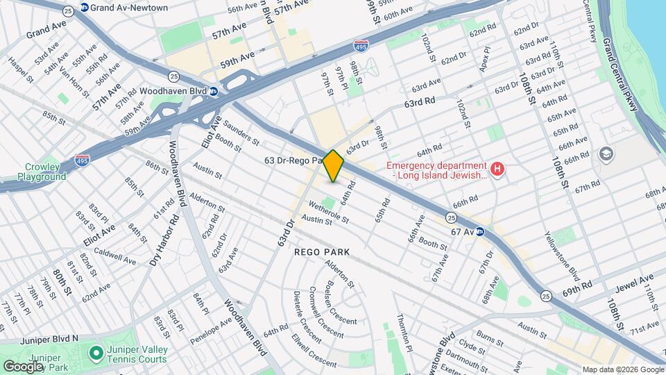 64-00 Saunders St, Unit 5C Map and Location Details