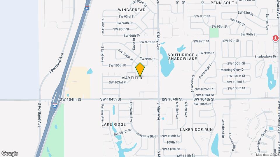 10305 Plymouth Ct Map and Location Details