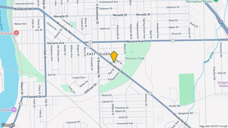 1135 Woodville Rd Map and Location Details