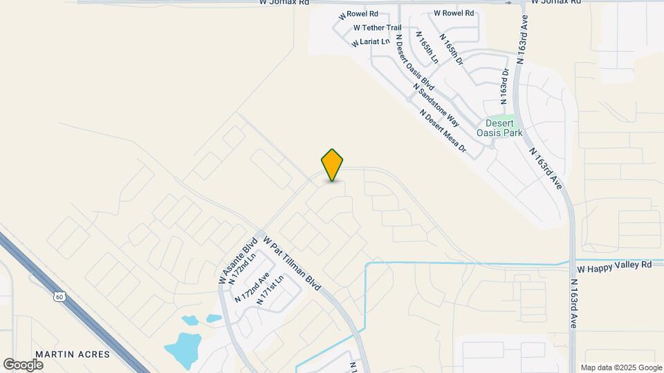 25491 N 172nd Ln Map and Location Details