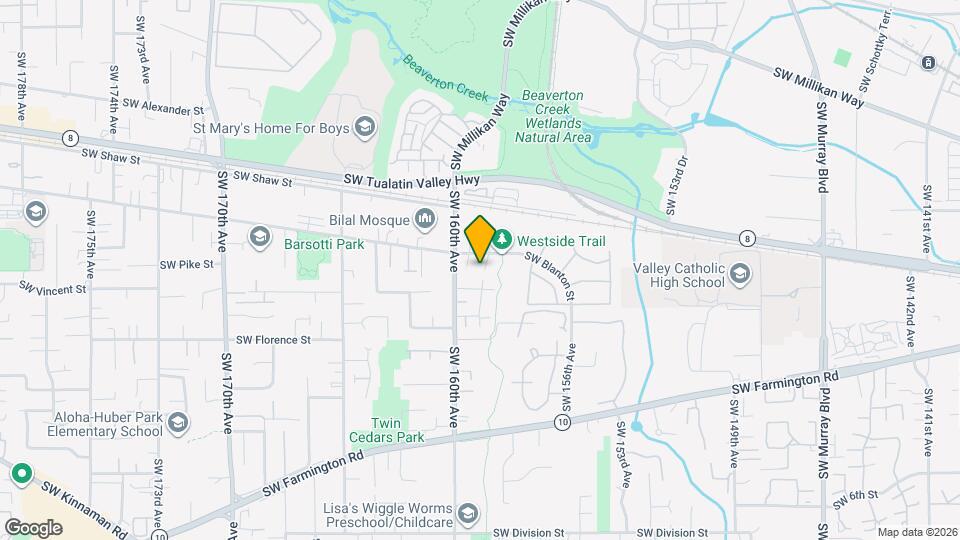 4263 SW 159th Ave Map and Location Details