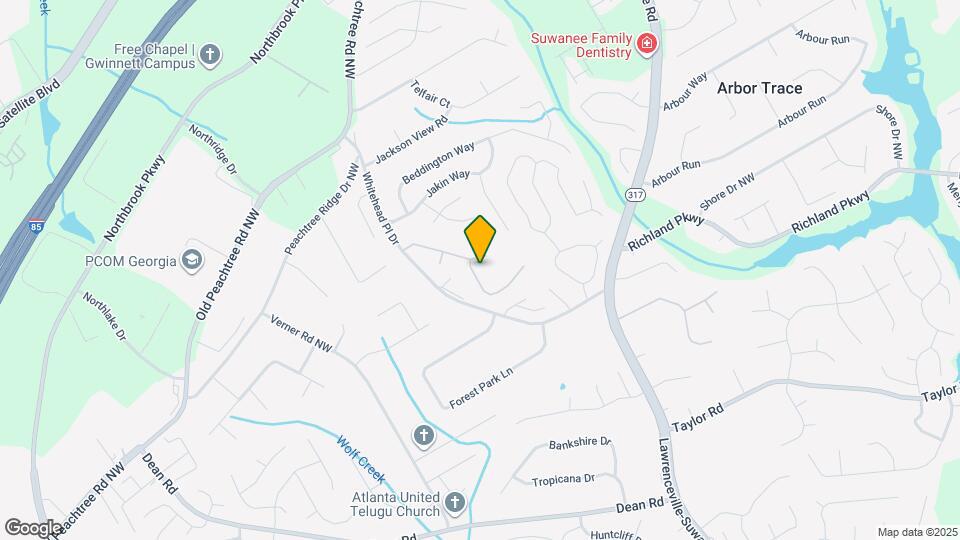 2455 Compton Pl Map and Location Details