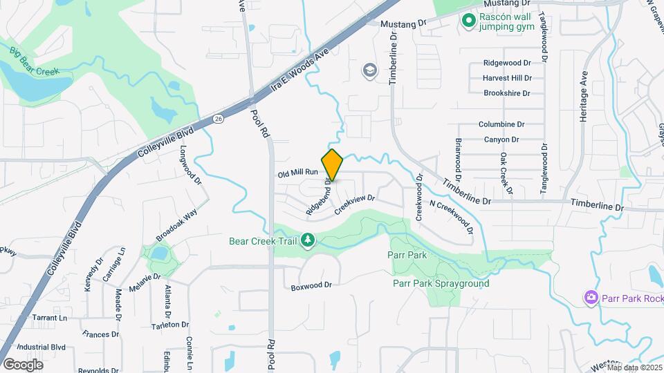 2912 Ridgebend Dr Map and Location Details