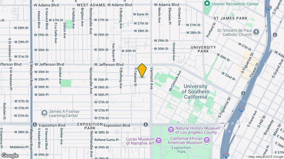 1142 W 35th St Map and Location Details