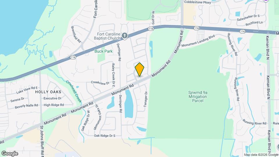 2190 Monument Rd Map and Location Details