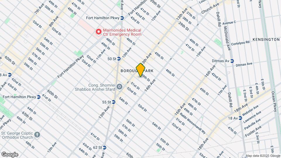 1329 50th St Map and Location Details