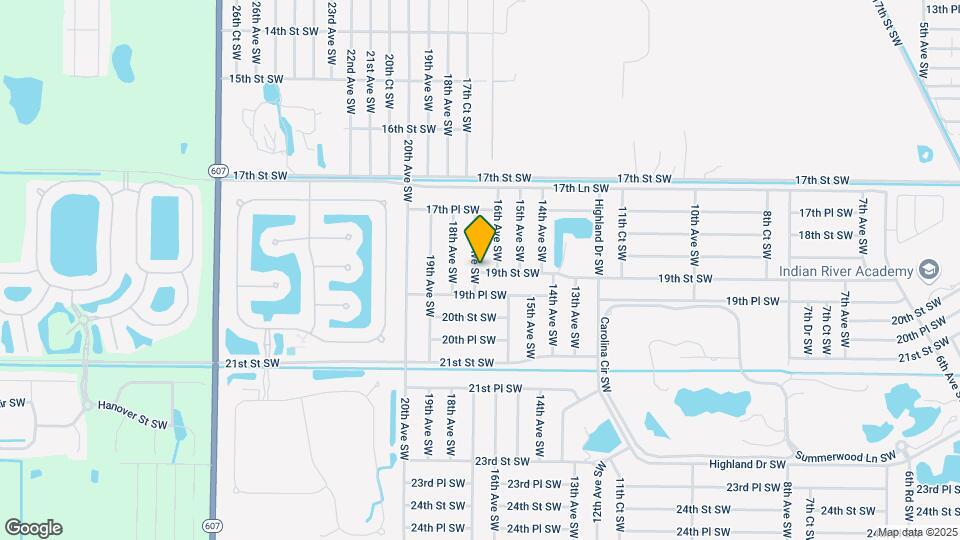 1680 19th St SW Map and Location Details