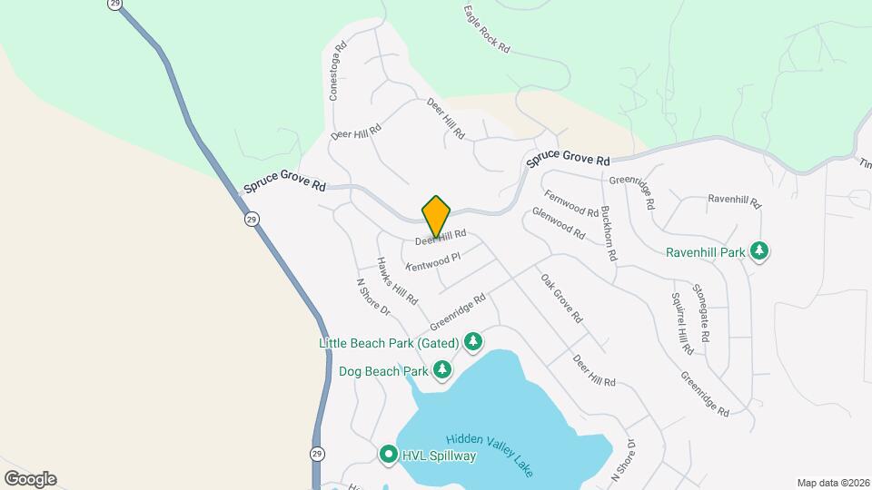 18371 Deer Hill Rd Map and Location Details