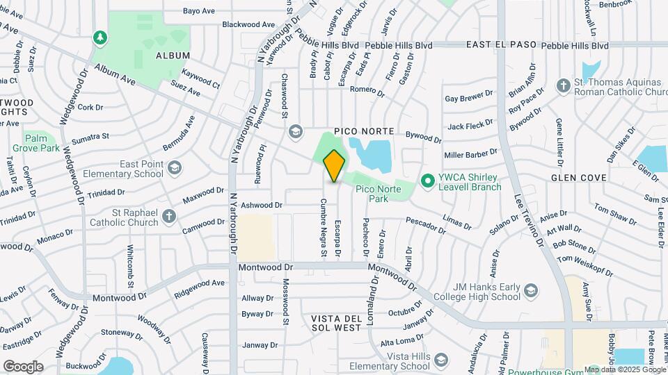 2313 Escarpa Dr Map and Location Details