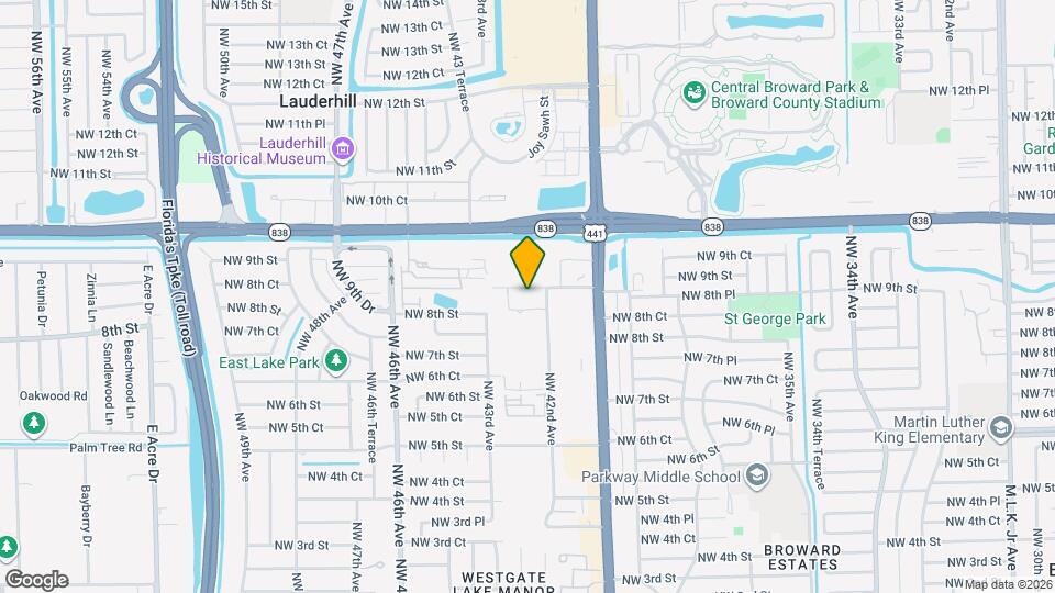 721 NW 42nd Ave Map and Location Details