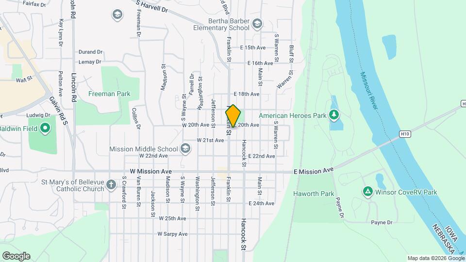 Franklin Townhomes Map and Location Details