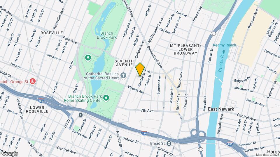 98 Garside St Map and Location Details