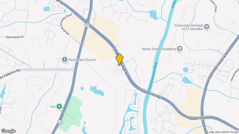 1020 River Park Dr Map and Location Details