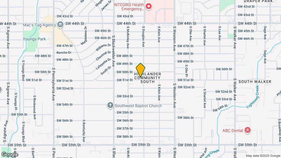 1105 SW 51st St Map and Location Details