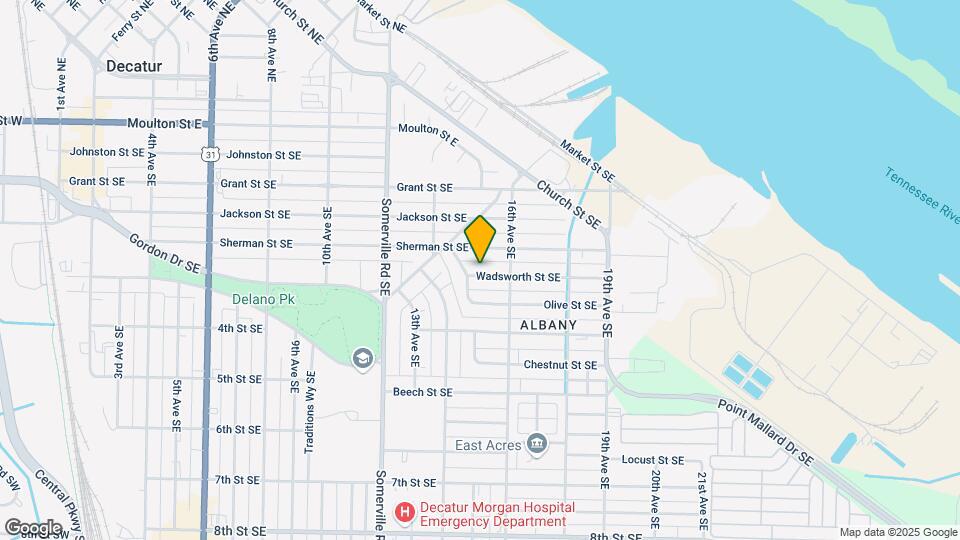 1510 Wadsworth St SE Map and Location Details