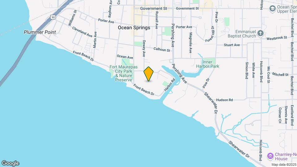 Gulf Oaks Condominium Map and Location Details
