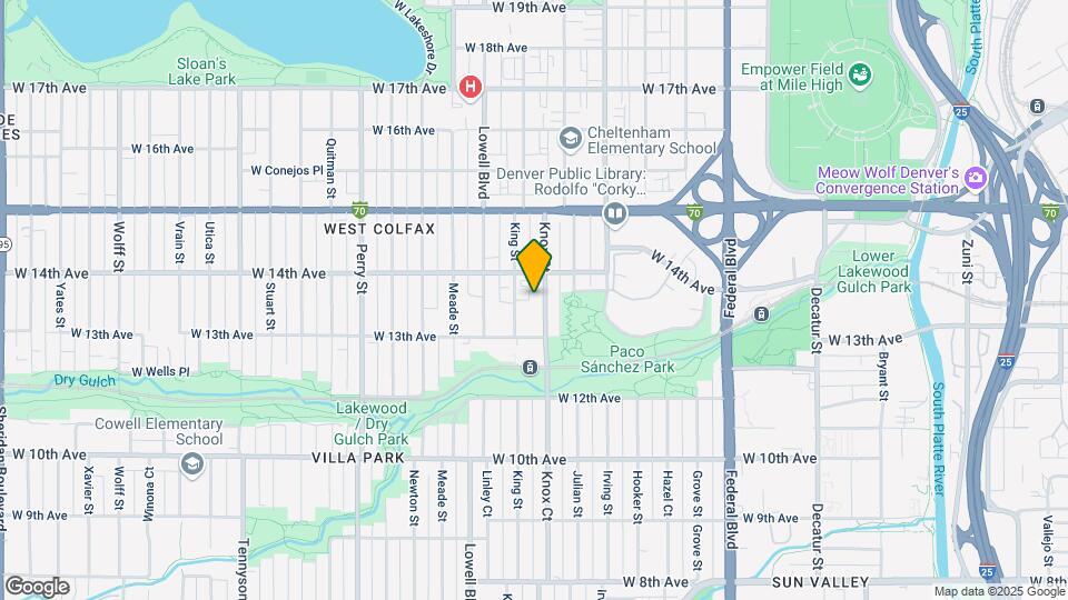 1367 Knox Ct Map and Location Details