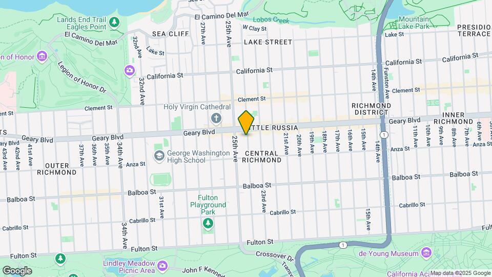 527 24th Ave Mapa y Detalles de la Ubicación