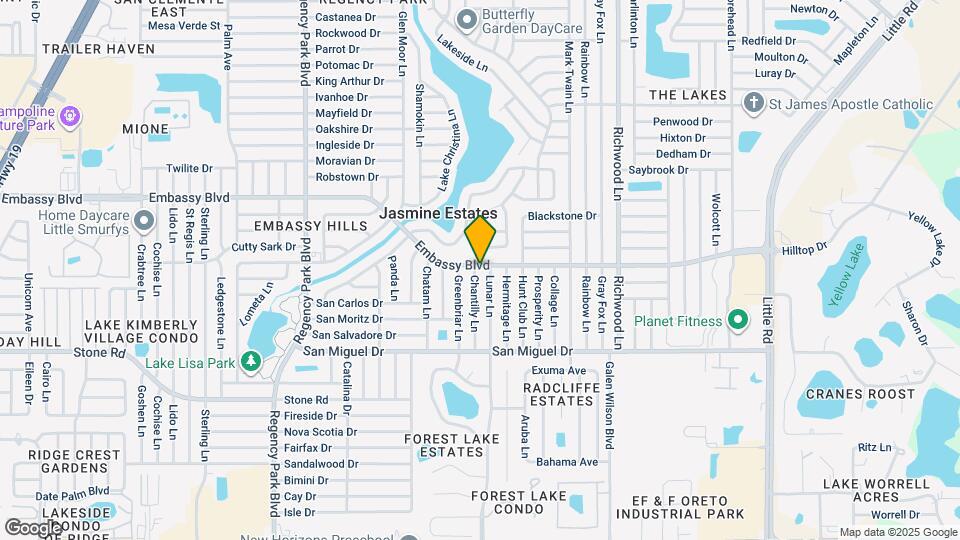 9200 Chantilly Ln Map and Location Details