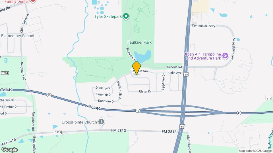 421 Brigadoon St Map and Location Details