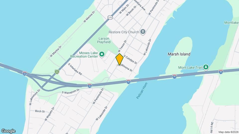 2715 W Peninsula Dr Map and Location Details