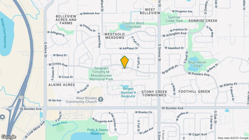 12093 W Cross Dr Map and Location Details