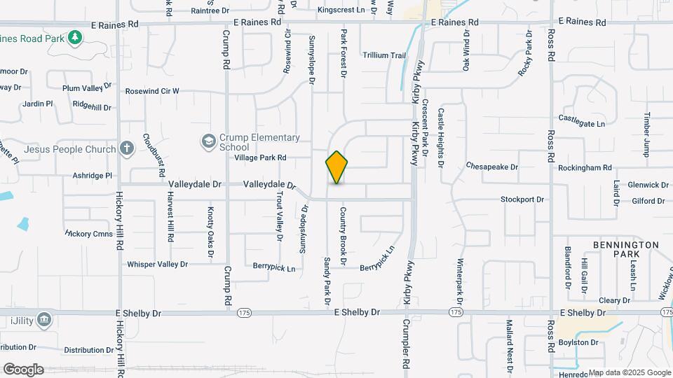 6309 Golden Park Dr Map and Location Details