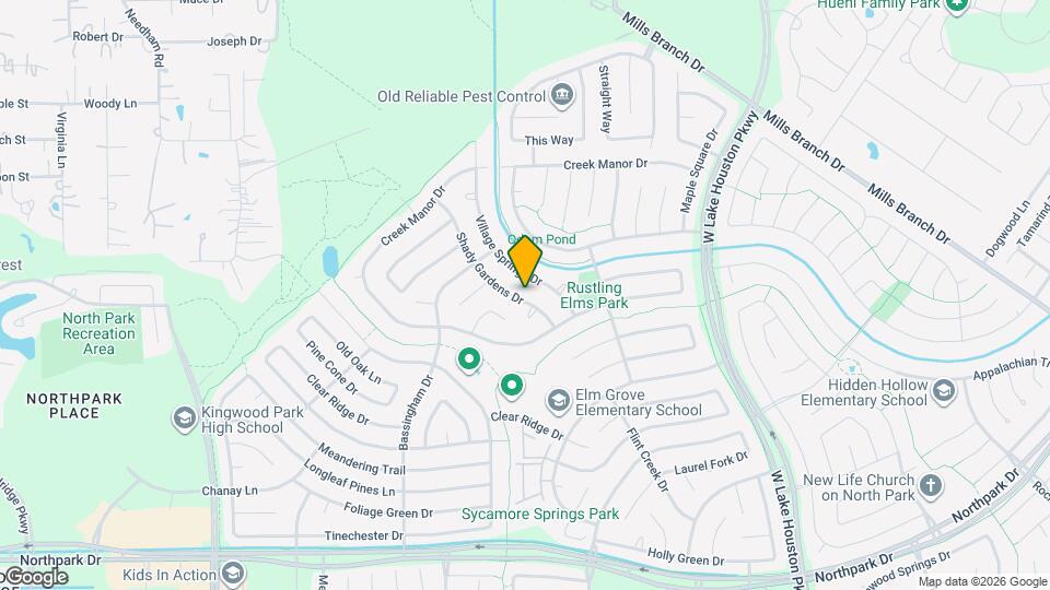 5110 Shady Gardens Dr Map and Location Details