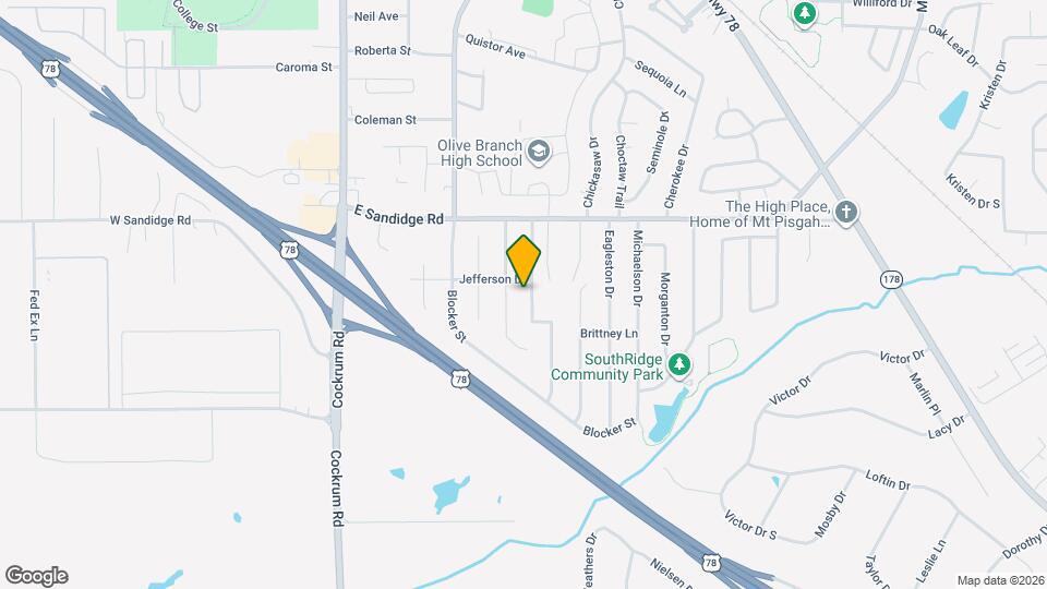 5837 Stonewall Dr Map and Location Details