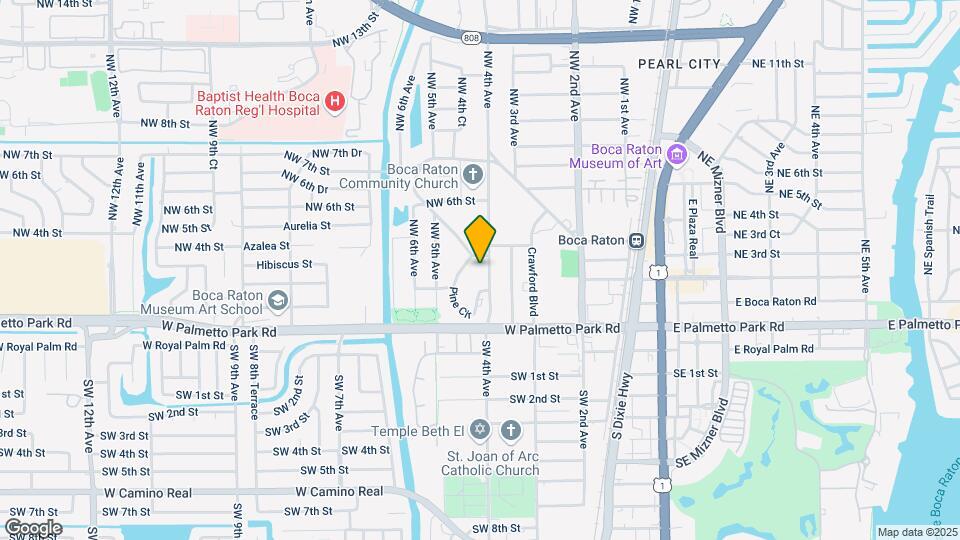 East Boca Raton Duplexes Map and Location Details