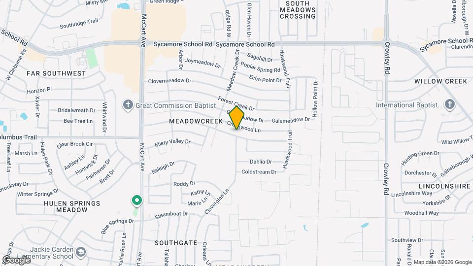 2700 Ctr Crk Ln Map and Location Details