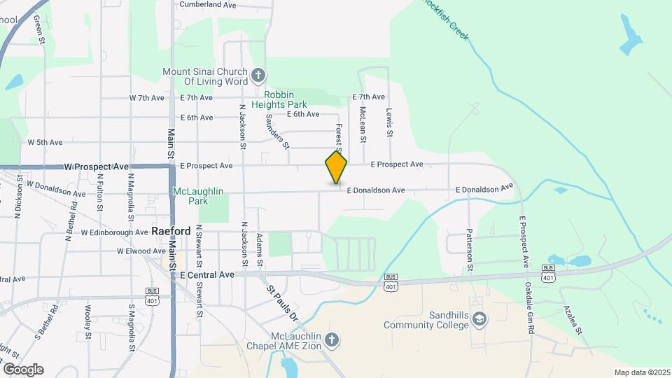 531 E Donaldson Ave Map and Location Details