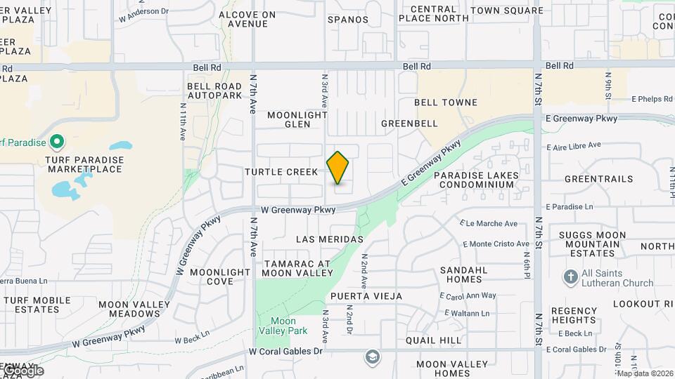 234 W Beverly Ln Map and Location Details
