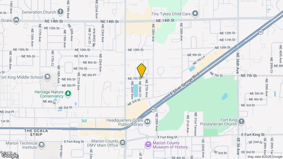 661 NE 26th Ct Map and Location Details