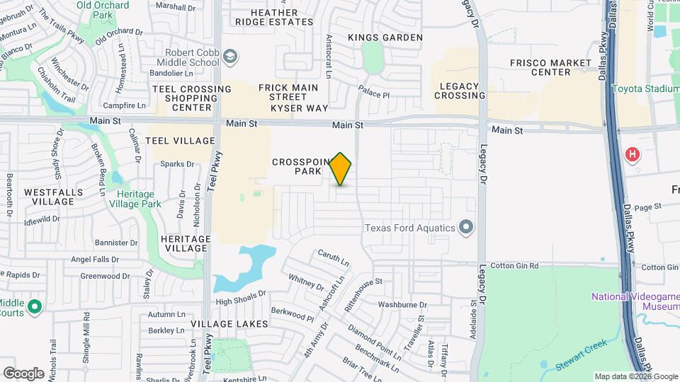 3677 Wellesley Ave Map and Location Details