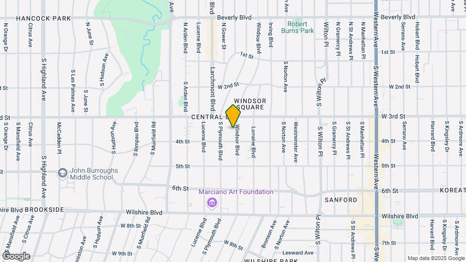 333 S Windsor Blvd Map and Location Details