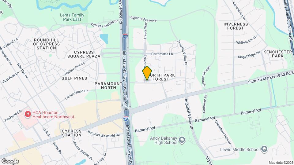 311 Highland Cross Dr Map and Location Details