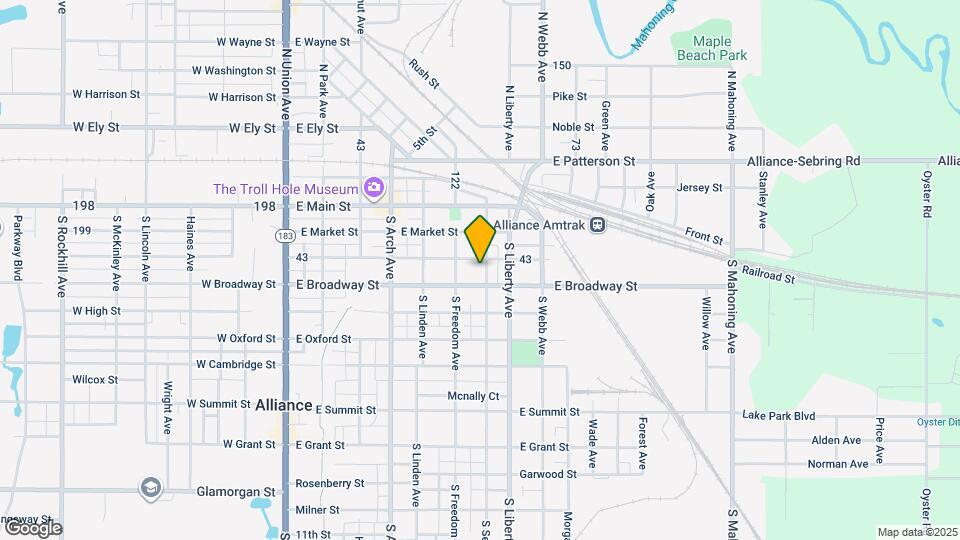 221 S Seneca Ave Map and Location Details