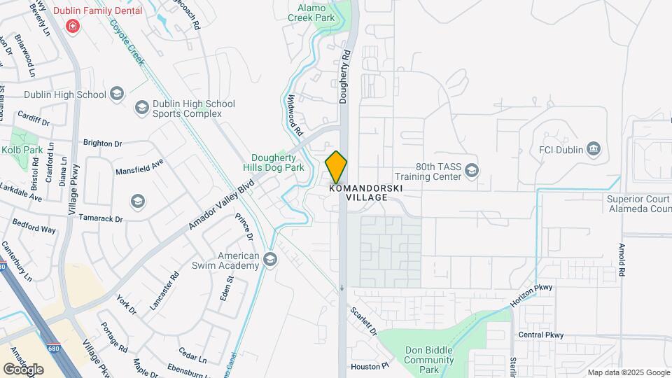 6961 N Mariposa Ln Map and Location Details