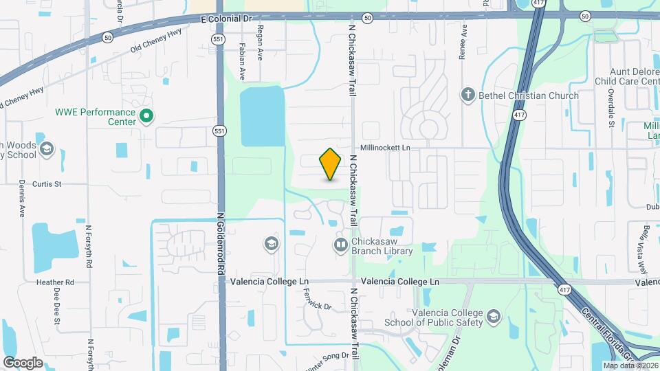 7917 Carolina Ln Map and Location Details